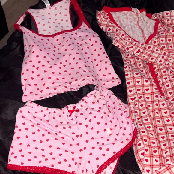 Heart Patterned pj’s - Picture 2 of 3
